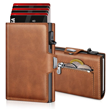 PORTEFEUILLE ANTI-RFID POUR LES HOMMES ELEGANTS