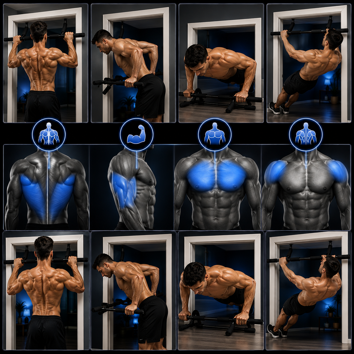 Barre de traction multifonctions
