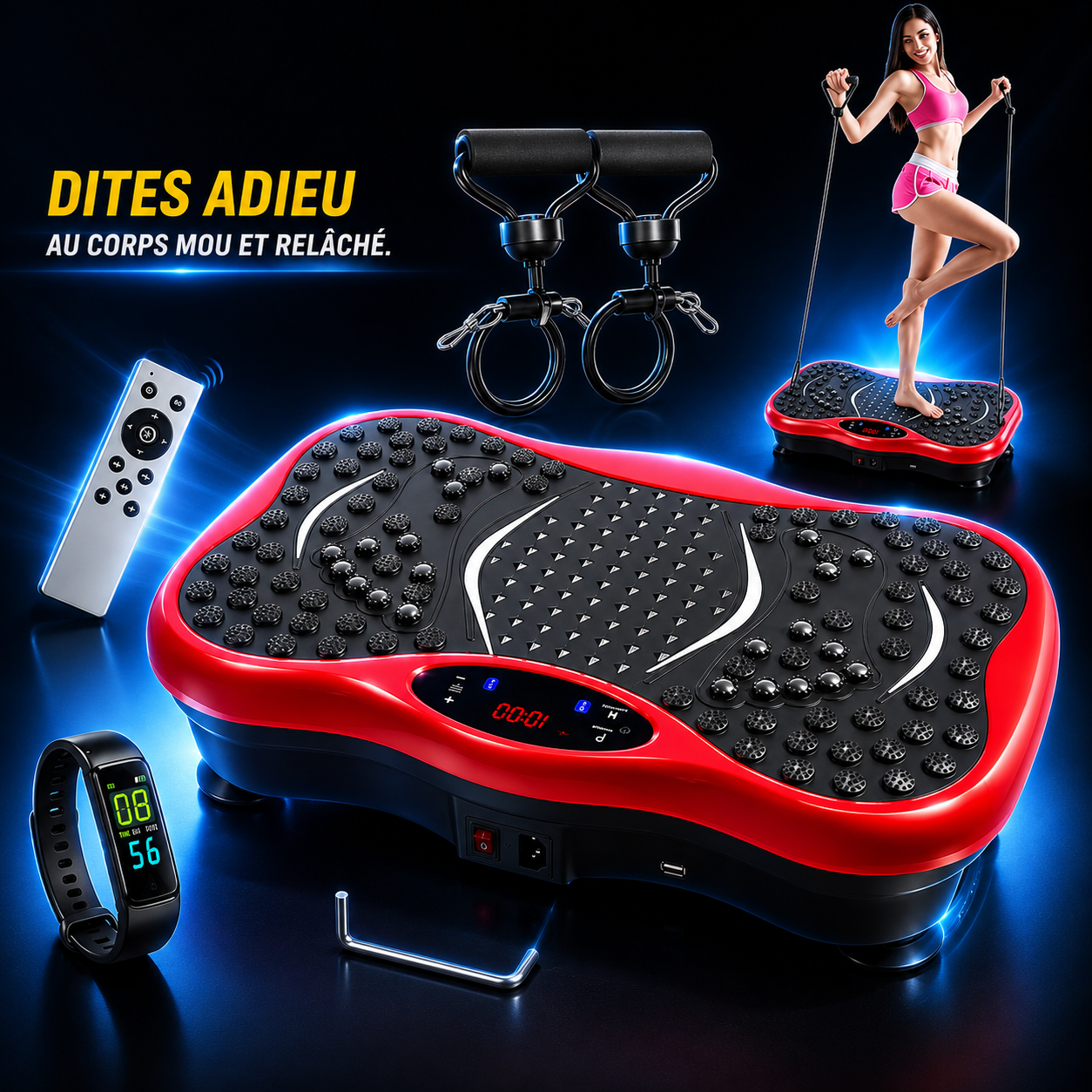Plateforme Vibrante Fitness