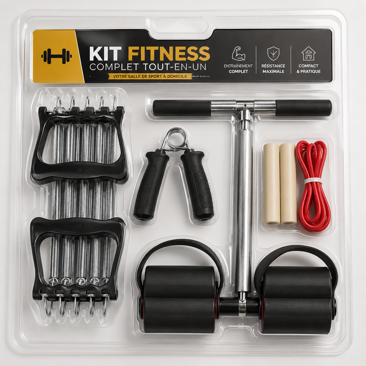 KIT FITNESS COMPLET-TOUT-EN-UN