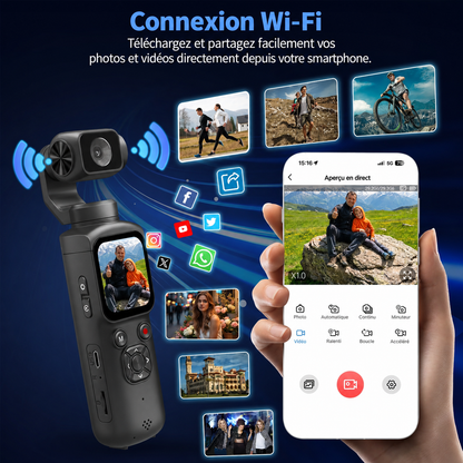 Pocket caméra 4k