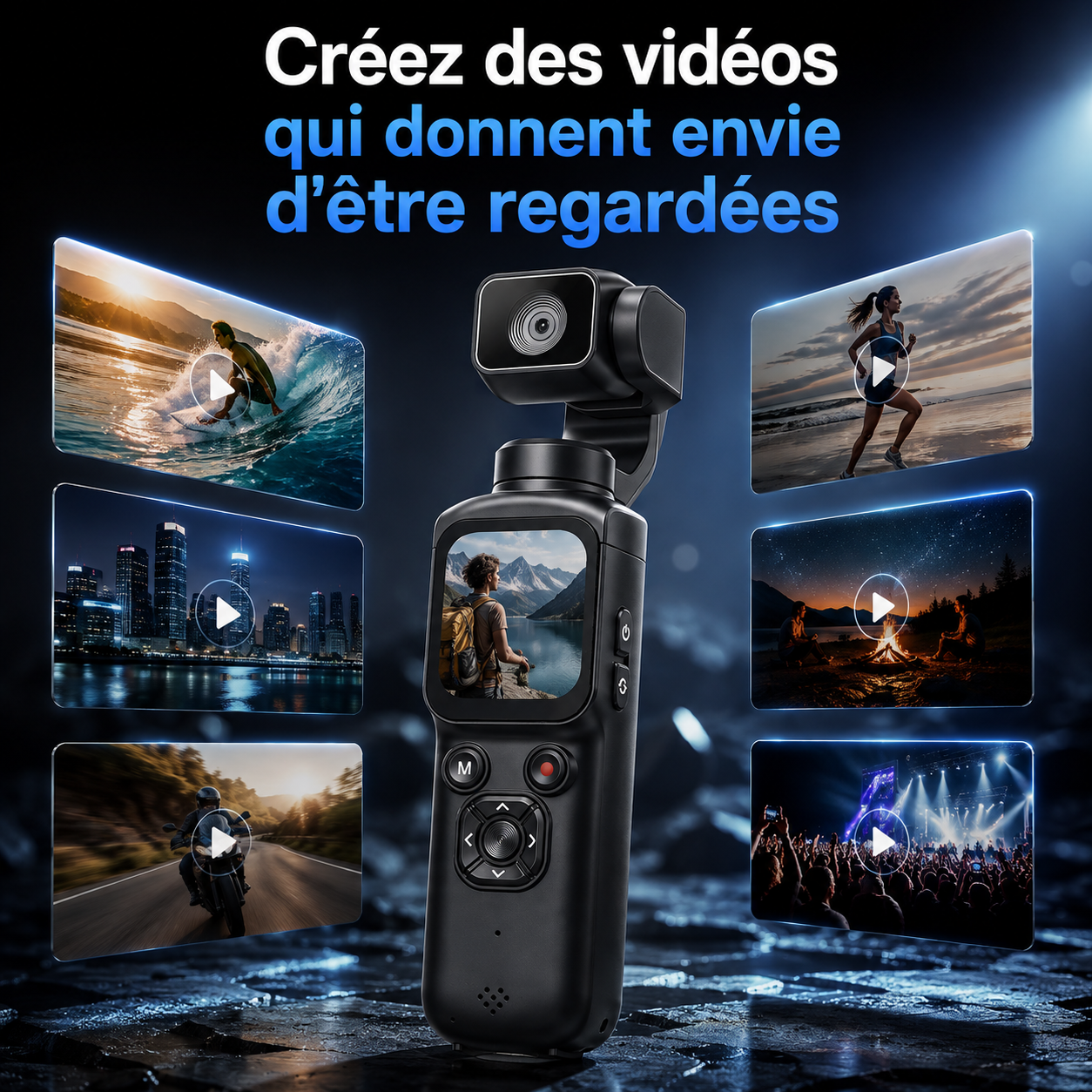 Pocket caméra 4k