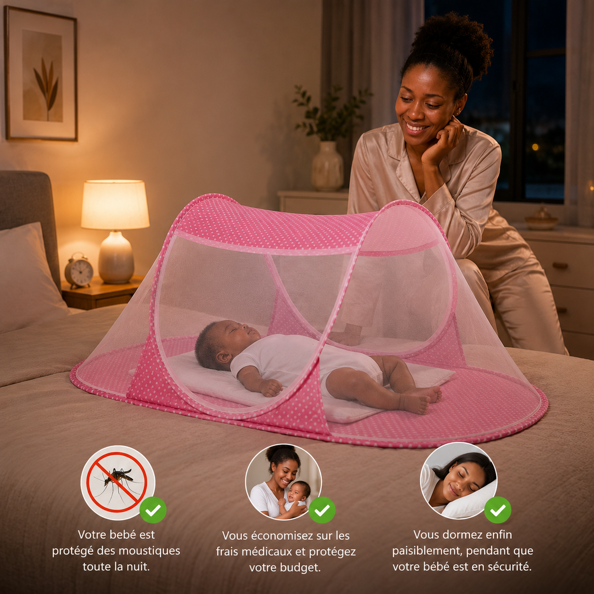 Moustiquaire Pliable pour Bébé