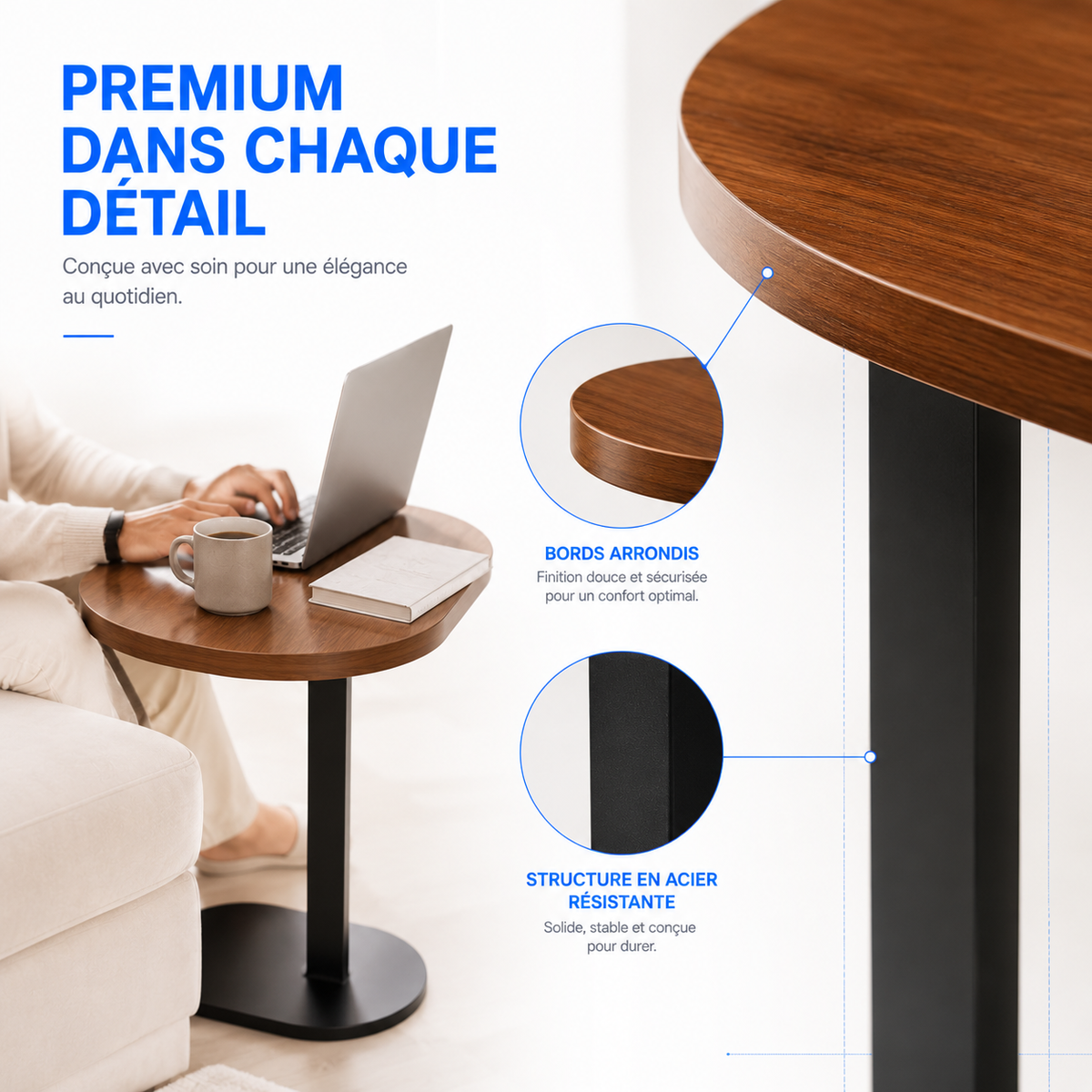 Table d'Appoint en C