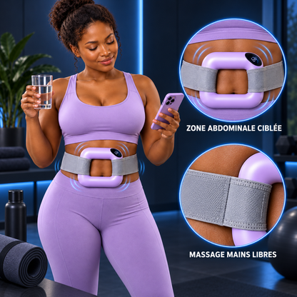 Anneau de massage vibrant - Ventre Plat