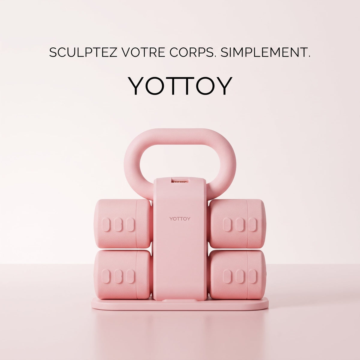 Kettlebell 3-en-1 YOTTOY