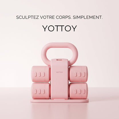 Kettlebell 3-en-1 YOTTOY