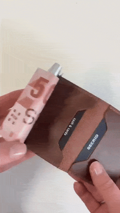 PORTEFEUILLE ANTI-RFID POUR LES HOMMES ELEGANTS
