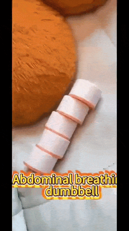 Haltère de respiration abdominale