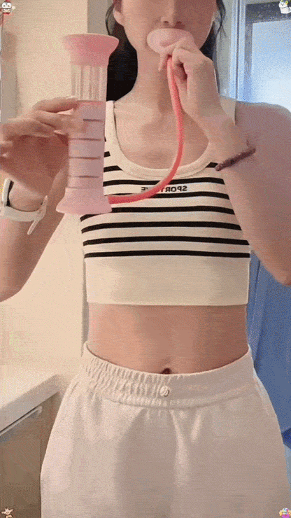 Haltère de respiration abdominale