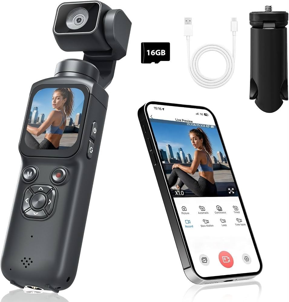Pocket caméra 4k